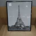 upsimples 16x20 Picture Frame Black 3 Pack, Scratch-Proof Poster Frames 16 x 20 for Photo Gallery - Slide-In Strips, Horizontal or Vertical Wall Mounting