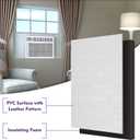 Mxclimate Full Surround Window AC Insulation Foam Side Panels for Air Conditioner Units, 48'' Width Indoor Window Seal Kit Cover, Winter and Summer