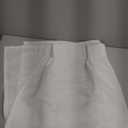 White Kitchen Curtains 36 Inch Length Sheer Linen Cafe Pinch Pleated See Out But Not in Non See Through Curtains for Living Room Bathroom (24"W x 36"L (Pack of 1)