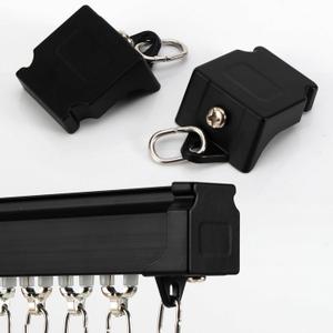 Jos & Haz MF016W-Curtain Track Accessories (ENDCAPS)