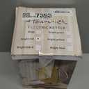 Harriet Electric Kettle, 1.8L Retro Electric Tea Kettle with Thermometer, 1500W Stainless Steel Hot Water Kettle Electric with LED Indicator, Fast Boiling, Cordless, Auto Shut-Off, Red