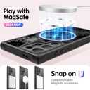 SEXYMOM Magnetic for Samsung Galaxy S24 Ultra Case - Wireless Charging Compatible,Cute Floral Design for Women and Girls,Slim Fit Translucent Matte Phone Case - Sunflower