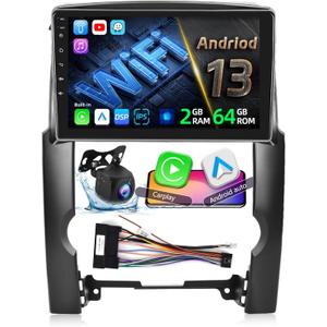 for Kia Sorento 2009-2012 Car Radio - [2+64G] 10.1 inch Touchscreen Upgrade Android 13 DSP Audio - Wireless Carplay and Android Auto, GPS, WiFi, FM/RDS Radio, Mirror Link, SWC + AHD Rear View Camera