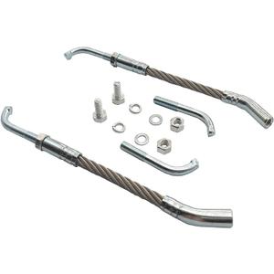 Carbide Ice Scratchers Kit Replacement for Reverse Non-Reverse Gear Equipped Snowmobiles Track Heights 2-1/2"