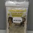 6 Pack 10 Feet Champagne Gold Foil Fringe Garland Metallic Tinsel Streamers Banner Wall Hanging Backdrop Banner for Parade Floats, Thanksgiving, Christmas, Birthday, Halloween Party Decorations