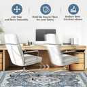 Office Chair Mat for Hardwood Floor & Tile Floor,48"X 60" Heavy Duty Desk Chair Mat for Hard Floors, Under Desk Rug for Rolling Computer Chair,Anti Slip,Low Pile Carpet Floor Protector-Square