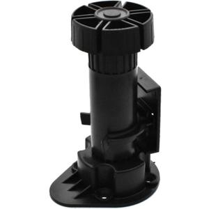 12 Pack Black Cabinet Leveler Legs Adjustable Furniture Legs Adjusts from 3-7/8" to 5-1/8", for Furniture, Cabinets Ect