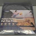 Washable Pee Pads for Dogs - 2 Pack Reusable Pee PadsWaterproof Puppy PadsPet Training PadsSuper Absorbent with Dog Paw Shape Non-Slip Backing (Dark Grey, 24" X 24" - 2 Pack)