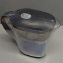 Brita Space Saver Water Filter Pitcher-Black-6 Cup