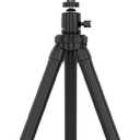 TalkWorks Tripod Stand with Flexible Posable Legs-Compatible with Nest Camera-Multi-Purpose Mount Travel Tripod with 1/8 Screw Mount-Rotating Head,Black,14036