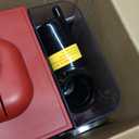 SHARDOR Single Serve Coffee Maker, Hot and Iced Coffee Machine for K Cup Pods & Ground Coffee, 6 to 14 oz Brew Sizes, with 50 oz Removable Water Tank, Bold Brew Setting, Stainless Steel, Red