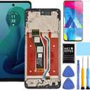 ZTOOYO for Motorola G 5G [2024 Version] Screen Replacement for Moto G 5G 2024 Screen Replacement Kit with Frame XT2417 XT2417-1 XT2417D LCD Display digitizer Touch Screen Assembly 6.6 inch