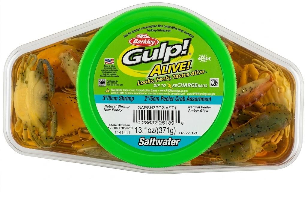 Berkley Gulp! Alive! Shrimp/Peeler Crab Asstmnt,Assorted