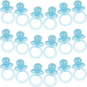 Unique Blue Pacifier Boy Baby Shower Favor Charms, 18ct (13641)