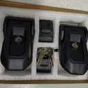 Anti-Theft Hood Lock Catch Latches Fits for Jeep Wrangler JL Gladiator JT 2018 2019 2020 2021 2022 2023 Black Hood Latch