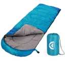 SWTMERRY Sleeping Bag 3 Seasons (Summer, Spring, Fall) Warm & Cool Weather - Lightweight,Waterproof Indoor & Outdoor Use for Kids, Teens & Adults for Hiking and Camping