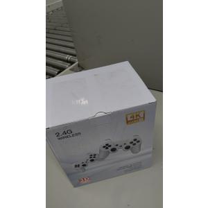 New P30 Retro Game Console with Projector4K HD Portable Projector with 36000+ GamesPlug and Play TV Video Game StickSmart Projector with 2.4g Wireless ControllersAndroid TV 11.0, WiFi