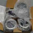 Solar Mason Jar Lights, 3 Pack 30 LEDs Waterproof Fairy Firefly String Lights Build-in Glass Mason Jar, Best Patio Garden Decor Solar Hanging Lanterns Outdoor Warm White (3 Pack-Mason Jars Included)