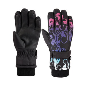 Kids Waterproof Ski Snowboard Gloves Mittens Thinsulate Lined Winter Cold Weather Gloves for Boys and Girls