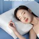 Mulberry Silk Pillowcase for Hair and Skin, SGMSILK 22 Momme Natural Silk Pillow Cases with Zipper, 6A Soft and Smooth Single Sided Pure Silk Pillow Cover (White, King 20"x36")