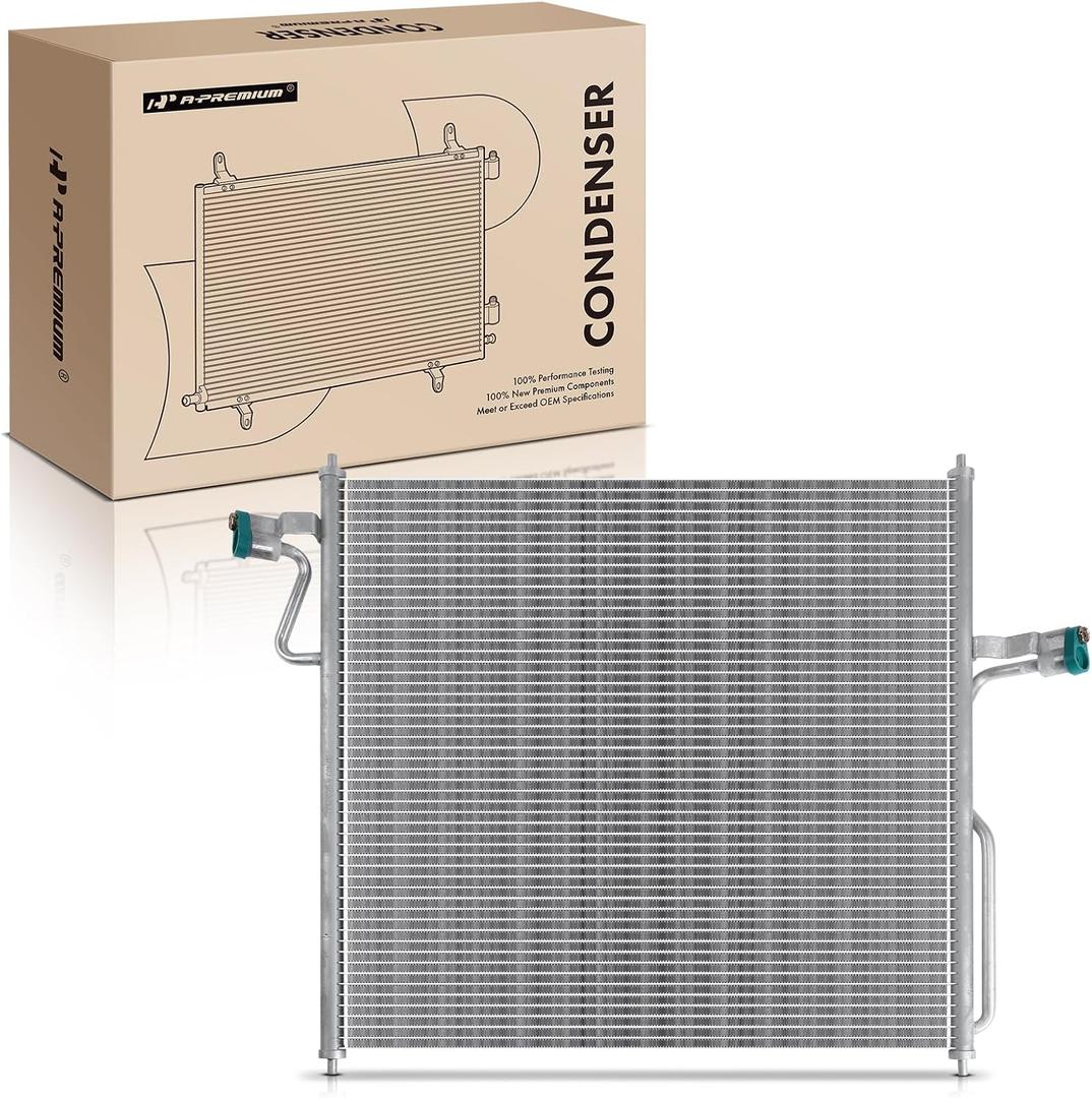 A-Premium Air Conditioning A/C Condenser Compatible with Ford Explorer 1996-2001, Ranger 2000-2011 & Mazda B4000 1998-2010 & Mercury Mountaineer 1997-2001, Replace# 6L5Z19712CB