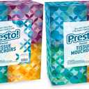 Presto! Facial Tissues, 3-Ply, Ultra-Soft | Premium | 264 Count | 8 Packs