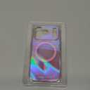 Case-Mate Soap Bubble iPhone 17 Pro Case [Compatible with MagSafe] - Stylish Phone Case for Women with 12ft Drop Protection - Premium Magnetic Cover for iPhone 17 Pro - Peach Iridescent