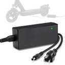 36V Lithium Battery Charger Output 42V 2A for Electric Bike Battery Scooter Batteries, Charger with DC2.1 Jack Connector (5.5X2.1mm)