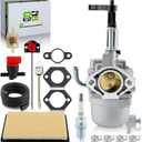EX40 Carburetor Carb Fit for Subaru Robin EX40 EX400D EX400DS EX400SE 14HP Engine Generator Carburetor with Air Filter Replace 20B-62302-20 20B-62302-30