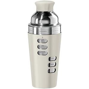 OGGI Dial A Drink Cocktail Shaker-23oz, Stainless Steel Shaker with Built In Strainer, Ideal Cocktail Mixer for Martini, Margarita & More