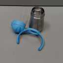 Munchkin Cool Cat Sippy Cup with Straw for Toddlers, Stainless Steel Straw Cup, 8 Ounce, Blue