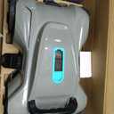 LanOcean Cordless Automatic Pool Cleaner Robot, Efficient Pool Vacuum Robot w/Self-Parking, 120Min Runtime, Auto Debris Removal, Ideal for Daily Maintenance of Flat Above Ground & Inground Pools-Gray