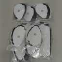 TENS Unit Replacement Pads 4X8", 40 Pcs Premium Quality Snap Replacement Electrodes for TENS and EMS Muscle Stimulator, Using 3.5mm Snap Connector