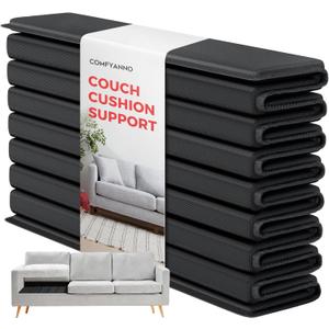 Comfyanno Couch Cushion Support Board, Repairs Sagging Loveseat Sofa, Ready to Use, 21.5" x 48", Heavy-Duty Solid Wood Board, Safe Corner, Sinking Couch & Sofa Fix Saver