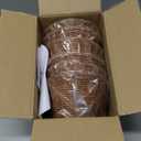 Chandelier shades set of 6 small Empire lamp shades woven-wicker lamp shade, clip on lamp shades for chandeliers,candle chandelier wall sconces or small accent lamps