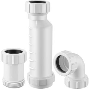 Dreyoo 1-1/2" Sanitary Waste Valve Kit, Compatible with Wavin BV1B/UB Waste Valve, Prevents Odor & Pressure Failures with Self Sealing Membrane, for RV, Sinks, Toilets, Showers