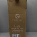 Future Way C1200 Pool Filter Cartridge Replacement for Hayward Star Clear Plus C1200, Replace Pleatco PA120, Hayward CX1200RE, Unicel C-8412, 120 sq.ft