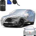 Car Cover Waterproof All Weather for Honda CRV 1996-2025,All-Around Fastening and 4 Upgrades, 30s Quick-Install for Car Cover