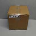 Briful Rustic Vintage Ceramic Pottery Vase, 6.1'' Farmhouse Table Decor with Distressed Texture, Wide Mouth Decorative Jar Vases for Home Decor, Shelf & Entryway, Black