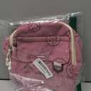 Small Backpack Purse Cute Mini Corduroy Bookbag Toddler Backpack School Bags for Women Girls Boys Teens Kids (pink)