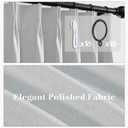SHINELAND 108 Inch Blackout Cream Curtains, 9FT Thermal Insulated Pinch Pleated Drapes for Living Room Bedroom, 2 Panels Set, 9 FT Length 40'' W x 108'' L, Light Grey