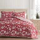 Martha Stewart - King Size Quilt Set with Matching Shams
