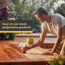 Cabot Australian Timber Oil Wood Stain and Protector, Honey Teak, 1 Quart