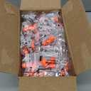 Howard Leight by Honeywell MAX-1 Uncorded NR33 Foam Earplugs Box, 200 Pair (Orange)