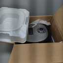 COMFEE' Compact Rice Cooker 8 Cups Cooked/4 Cups Uncooked, 9-in-1 Multi Cooker, Fast Rice Maker, Steam, Brown Rice, Grains, Fuzzy Logic Technology, Grey