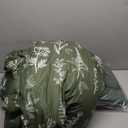 MUXHOMO Dark Green Bed in a Bag Queen 7 Pieces, Queen Comforter Set Reversible Botanical Flowers Design, Ultra Soft & Breathable Bedding Sets with Comforter, Sheets, Pillowcases & Shams