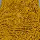 OLANLY Bathroom Rugs 30x20, Extra Soft Absorbent Chenille Bath Rugs, Rubber Backing Quick Dry, Machine Washable Bath Mats for Bathroom Floor, Tub and Shower, Home Decor Accessories, Golden Yellow