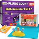 PlayShifu Math Games for Kids 57 Plugo Count | STEM Learning Toy with Numbers & Operators | Fun Interactive Math Kit | Christmas Gift for Children