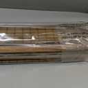 LazBlinds No Tools No Drill Cordless Bamboo Roman Shades, Light Filtering Window Treatment, Roll Up Bamboo Blinds for Windows 32'' W x 48'' H, Eastfield Teak