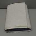 Tall Drum Lamp Shades Set of 2, 10"Top x10" Bottom x 13"High, Beige Lampshade for Table Lamp Floor Lamp, Replacement Lampshades Natural Linen Handcrafted, Spider, Harp Holders Included, Easy Assembly